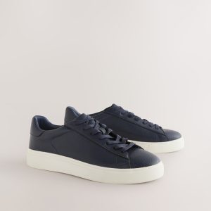 MUCHU8642 Navy Minimal Trainers