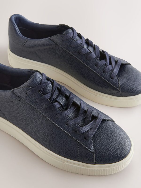 MUCHU8642 Navy Minimal Trainers - Image 4
