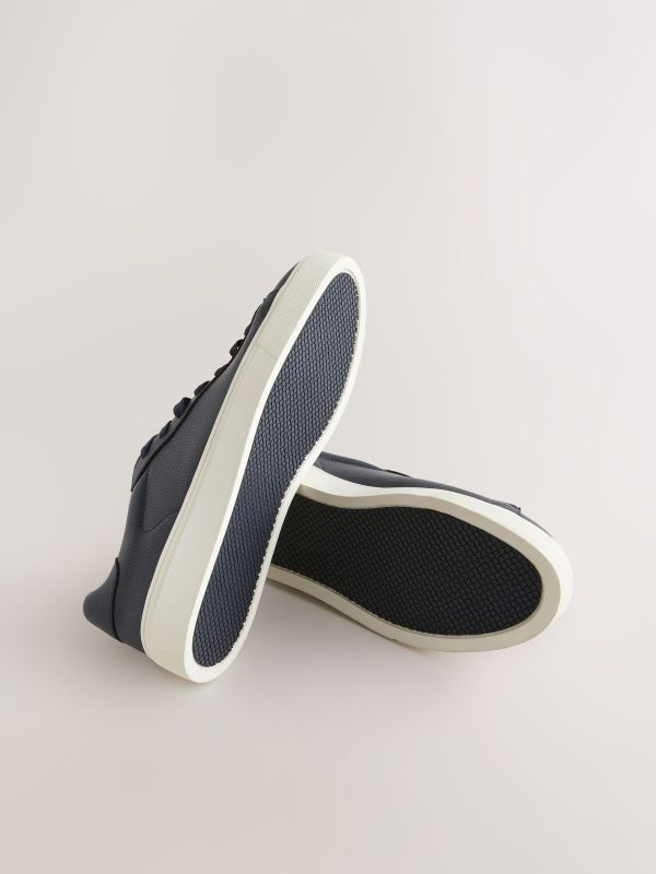MUCHU8642 Navy Minimal Trainers - Image 5
