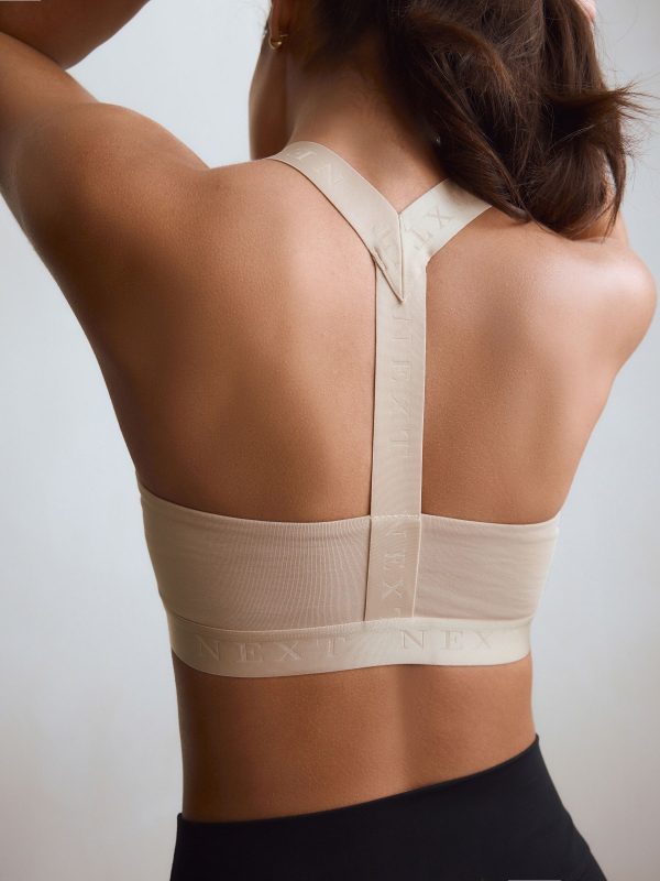 MUCHU8669 Stone Active Sports Low Impact Ultimate Comfort Crop Top - Image 3